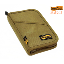 Road tour A15 business military fans male large capacity wallet hand holding mobile phone bag certificate passport card bag high strength nylon
