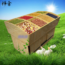 Supermarket shelves Rice buckets Bulk containers Rice cabinets Whole grains Display cabinets Rice noodle cabinets Bulk weighing cabinets Rice buckets Dried fruit cabinets
