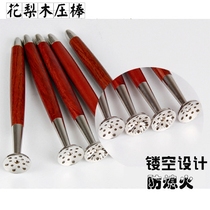 8deco pipe accessories special tool anti-flameout pipe press Rod head cigarette knife three-in-one band pass needle Rosewood