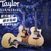 Taylor Taylor 514 614CE Ltd limited edition 41 inch full single electric box folk acoustic guitar produced in the United States