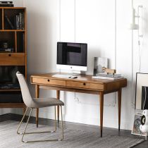 Nordic expression norhor N U new city solid wood furniture mid-style KAM drawer desk desk