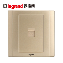 Rogrand Switch Socket Panel Mei Han Champagne Gold Wall Power Voice Phone Socket Signal Type 86