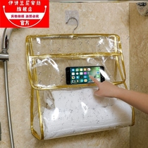 Bathroom bathing clothing Waterproof Hanging Bag Release Clothes Wrap Lingerie Wall Hanging Suspended Objects Cashier Bag
