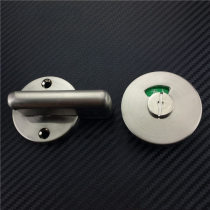 Public toilet toilet partition hardware accessories toilet stainless steel door lock buckle someone no indicator lock