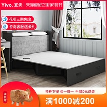 Lunch bed Folding Cabinet household invisible bed desk bookshelf combination multifunctional bookcase integrated office artifact