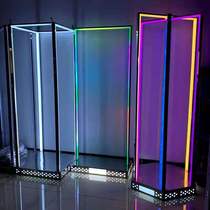 Bar magic horse racing glowing door frame point stage four-dimensional laser intersection gogo atmosphere DS alien dancing stick