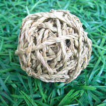Small darling bunny Dutch pig grinding tooth braiding rope ball pet grindling toy small and durable good mate cage supplies
