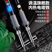 Electric soldering iron household soldering gun internal thermal welding pen artifact small thermostatic temperature regulating high-power electric Luotie