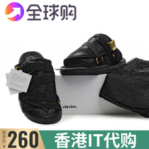 Hong Kong Chen Guanshi slippers Fujiwara Tide Sign Lovers Outdoor Thick Base Beach Breathable Sandal Sandals Summer