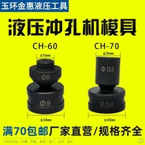 CH-60 hydraulic punching machine mold CH-70 electric copper aluminum row punching machine mold angle iron punching machine punch