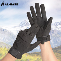 Arnas outdoor tactical gloves Full finger gloves Wear-resistant special forces rock climbing riding non-slip military fan gloves