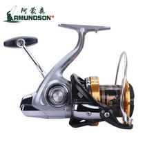 Imported fishing wheel Amundsen spinning wheel all metal oblique mouth super large fishing force Cup fishing wheel sea fishing long anchor fishing wheel