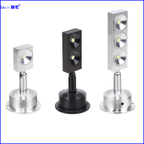 Lilun led counter display cabinet shot rectangular gold jewelry container watch hand cabinet lamp 1W2W3 Watt
