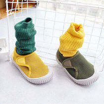 1 Autumn 2 Children 3 Velcro small cloth shoes baby soft sole foot casual shoes young children boys and girls 4 years old