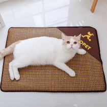 Cat cushions sleeping with summer ice cool pets Ice mat cooling mat not sticky wool kitty sleeping mat summer cat mat