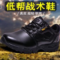 Genuine leather ultra light low Help for training shoes Mens fitness training shoes Spider Boots Waterproof Abrasion Resistant Mountaineering Shoes Soft Bottom Sneakers