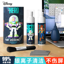 Toy Story joint new computer screen cleaner set Apple notebook keyboard mouse cleaning Dust Removal Tool wiper mobile phone flat panel display cleaning fluid decontamination spray