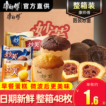 Master Kong Miao Fu Cake European style 48 pieces of cream chocolate snacks breakfast pastry snacks
