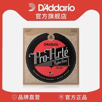 Dadario EJ49 Pro-Arte standard tension black nylon guitar string EJ49
