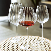 Crystal wine glasses Burgundy ins Wind Nordic champagne tall cup set home couple white grapes