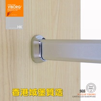 Hong Kong Yubao wardrobe hanging rod cloakroom wardrobe hardware accessories hanging rod clothing through the pipe flange seat Z-103A