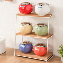 JAPAN imported ZERO JAPAN seasoning Jar Kitchen household ceramic salt jar seasoning bottle seasoning bottle