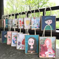 Rice bag lunch bag lunch bag lunch box bag summer Hand bag