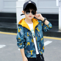 Boys  jackets spring and Autumn net red 2021 new stormtrooper windbreaker Korean childrens clothes Western style baby casual jacket