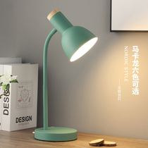Nordic Folding Children Small Table Lamps Eye Protection Desk College Student Dorm Bedrooms Teenage Girl Bed headlights plug-in