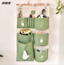 Fabric hanging wall storage bag storage hanging back door can be hung storage cloth bag multi-layer Wall Wall Hanging Bag