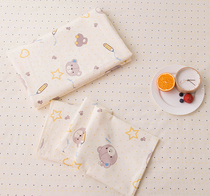 Custom cotton special soft organic cotton baby sheets Quilt pillow set Parent-child bedspread bedding four-piece set