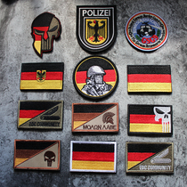 POLIZEI German staff badge embroidery Velcro armband arm tips morale patch patch Rainbow Six