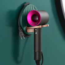 Foldable hair dryer shelf Toilet bracket Hair dryer hanger Hair dryer shelf Hole-free bathroom