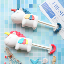 Unicorn cartoon water gun summer beach pool rafting outdoor Children jet baby bathroom bath toy
