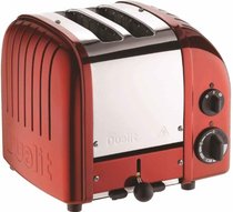Dualit 2 Slice Classic Toaster Apple Candy Red Du