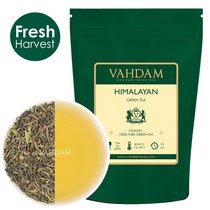 VAHDAM Green Tea Leaves from Himalayas (50 Cups)