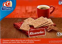 Ricanelas Mexican Cinnamon Cookies Galletas 5 pack-