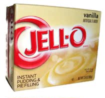 Jell-O Vanilla Instant Pudding Pie Filling 3 4 oun