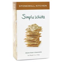 Stonewall Kitchens Crackers Simple White 5 Ounce