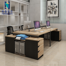 4 people 6 People staff work office table screen partition Computer 2 Manual position L type T card seat office furniture