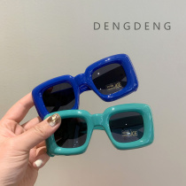 South Korean baby Summer sunscreen sunglasses boy girl out for sunglasses photoshoot recessed styled sunglasses