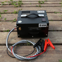 12V car air pump 220v electric battery high voltage 30MPA air pump diving 0 5L1L small air bottle universal