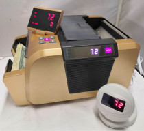 Henli foreign currency money counting machine US dollar euro Hong Kong currency detector Thai baht horse currency multinational currency point checking machine