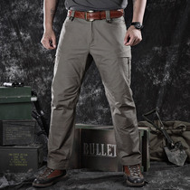 Dragon tooth third generation lightning tactical pants male outdoor military fans micro-elastic wear-resistant tooling casual trousers Iron Blood
