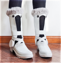 Deep sea) horse racing girl little chestnut hat cos boots cosplay shoes customized