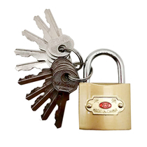 Padlock Key more than ten Keylock Dorm Door Lock Dorm Room Cupboard Door Home Gate Super Multikey Imitation Bronze Lock