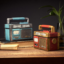 Retro Industrial Wind Ashtrays Creativity Personality Trend Bar With Cover Anti Fly Ash Home Living Room Tea Table Hem