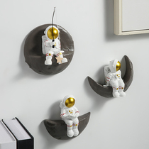 Astronaut wall shielding three-dimensional hanging decoration childrens room bedside wall decoration TV sofa background wall pendant