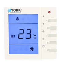 York temperature controller APC-TMS2000DB central air conditioning controller panel switch fan coil control