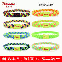 Runner new sports sweat-absorbing headband men and women knitting running yoga non-slip elastic hair band